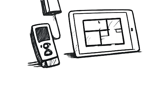 Symbol Gebäudeaufnahme